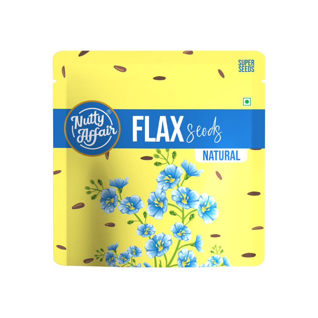 Natural Flax Seeds - 100 gm