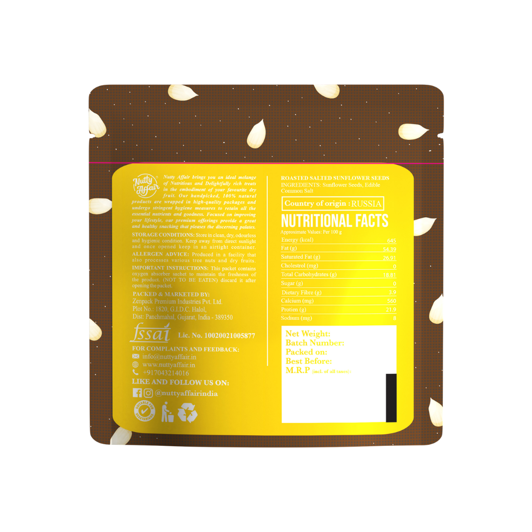 Roasted Salted Sunflower Seeds - 100 gm