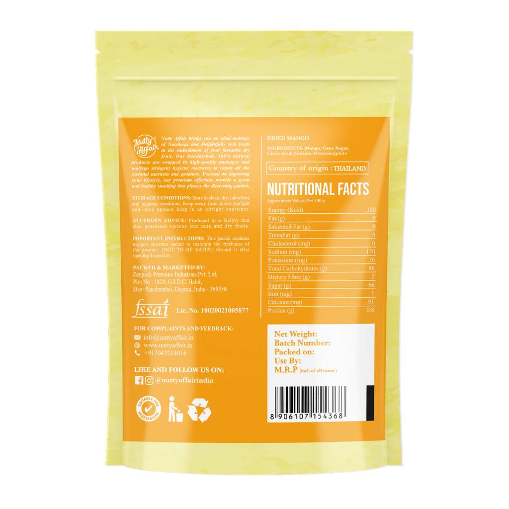 SPP Dried Mangoes Dehydrated - 200 gm