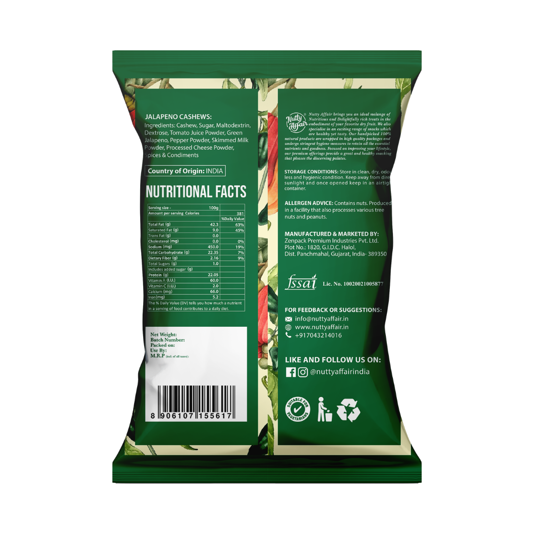 Jalapeno Cashews
