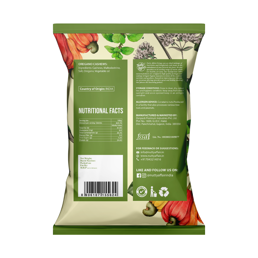 Oregano Cashews