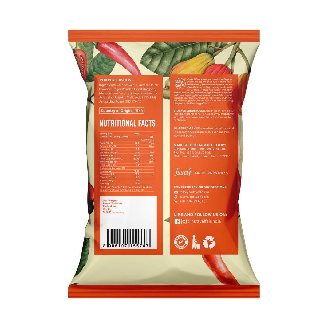 Peri Peri Cashews