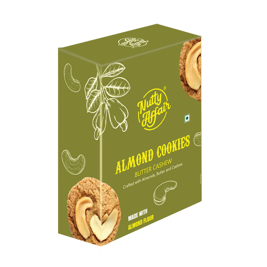 Butter Cashew Almond Cookies