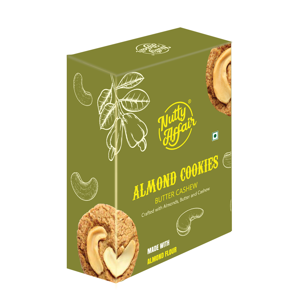 Butter Cashew Almond Cookies