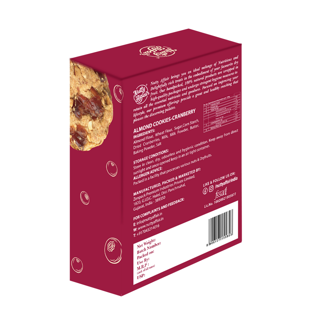 Cranberry Almond Cookies