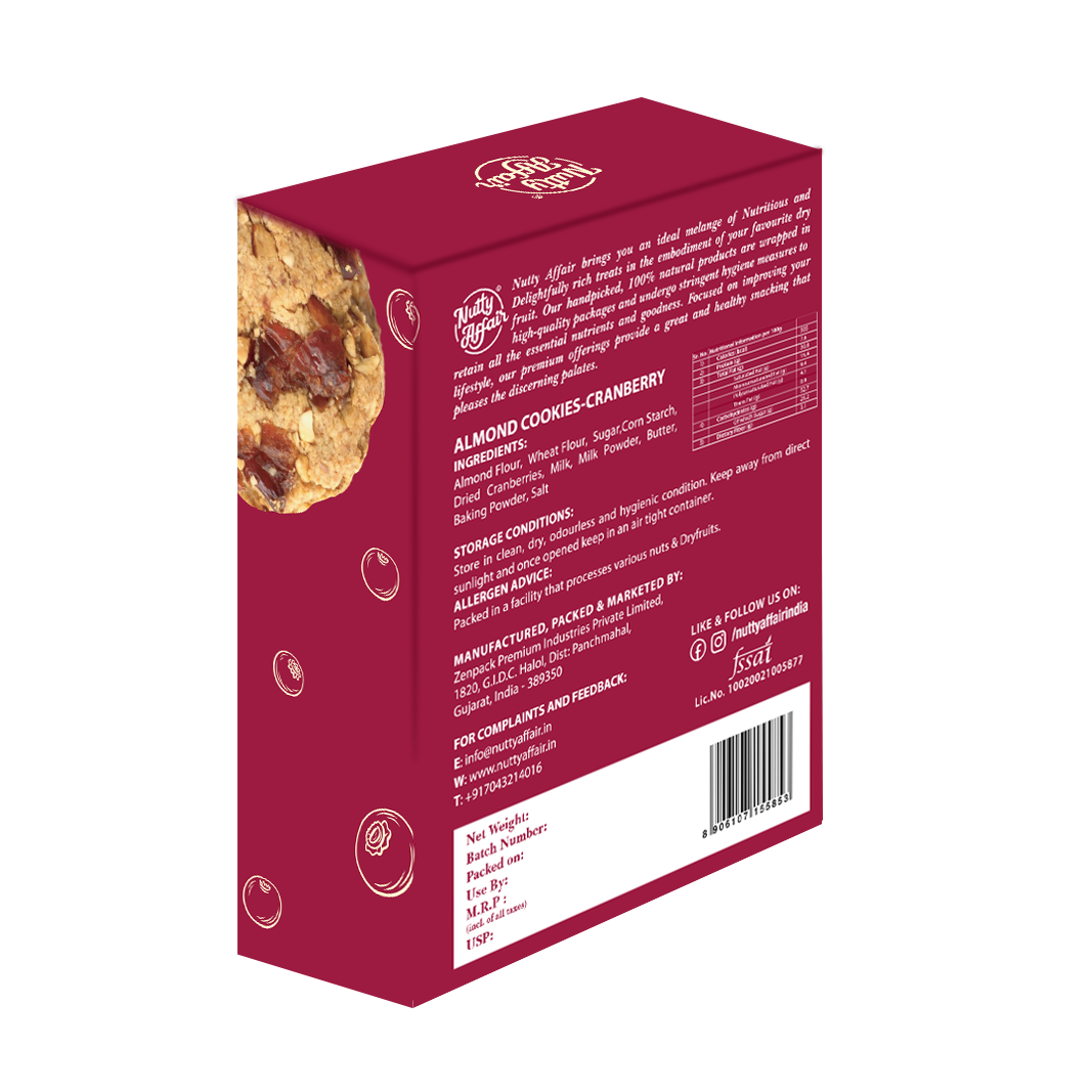 Cranberry Almond Cookies