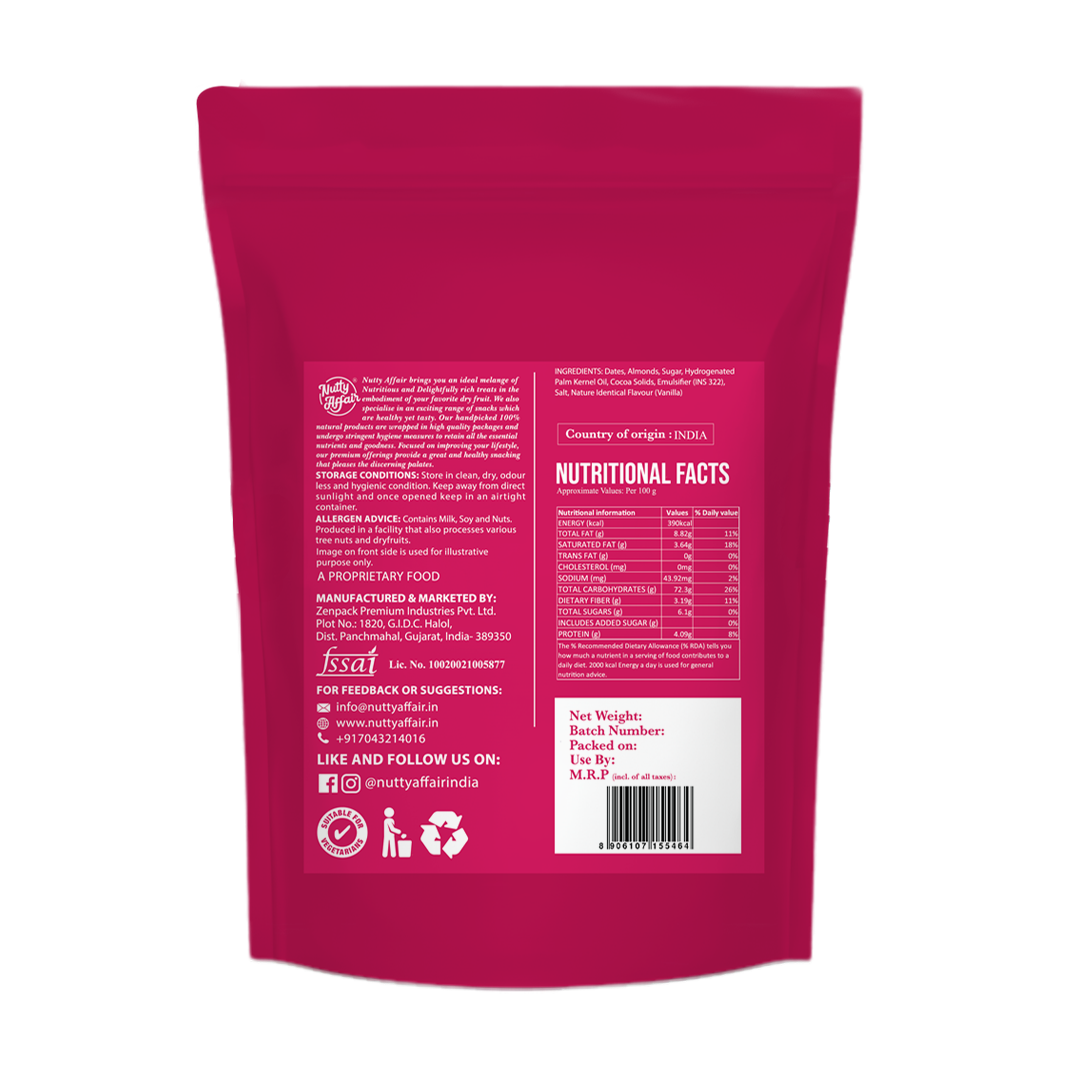 Dates Chocolate (Dark Chocolate) - 170g