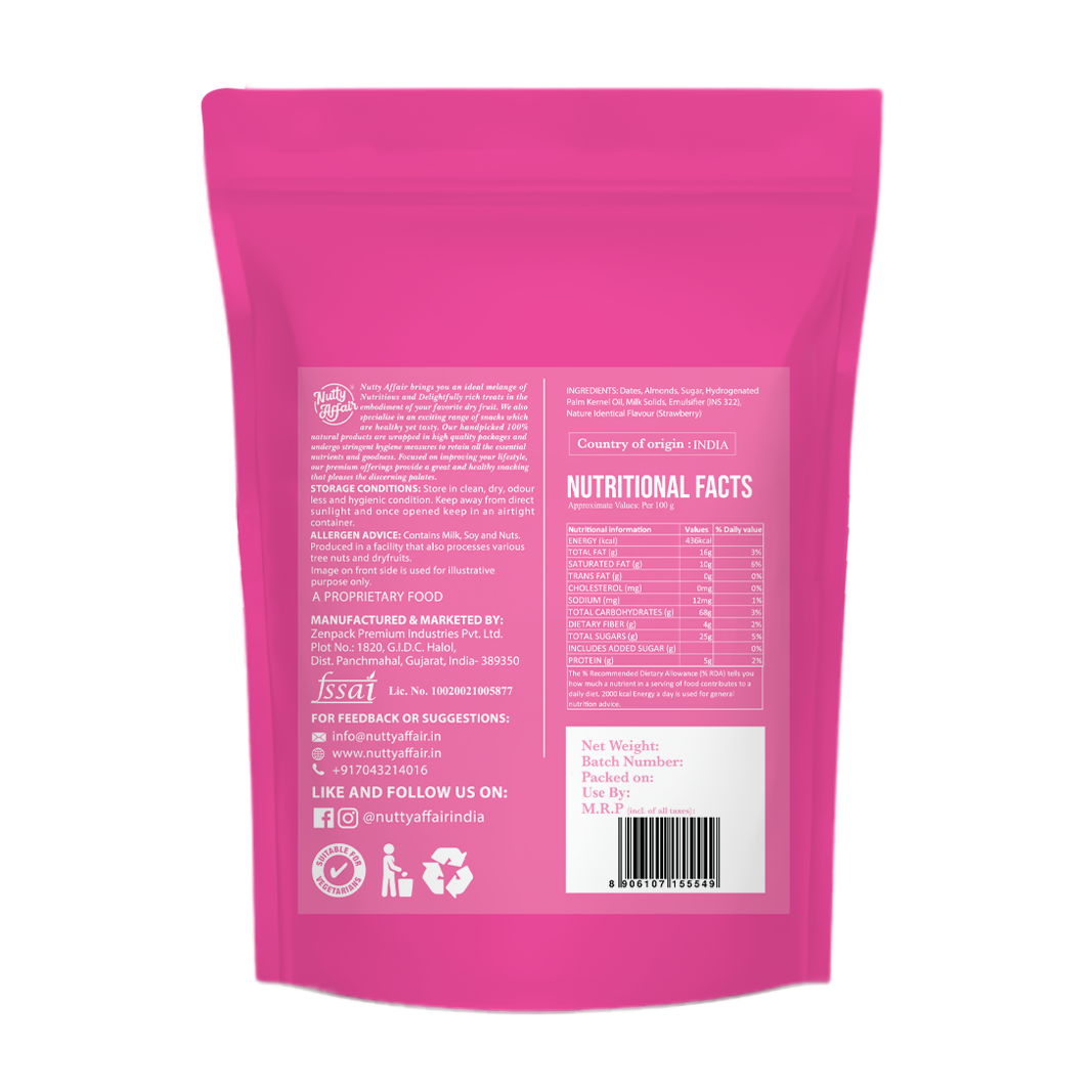 Dates Chocolate (Strawberry Chocolate) - 170g