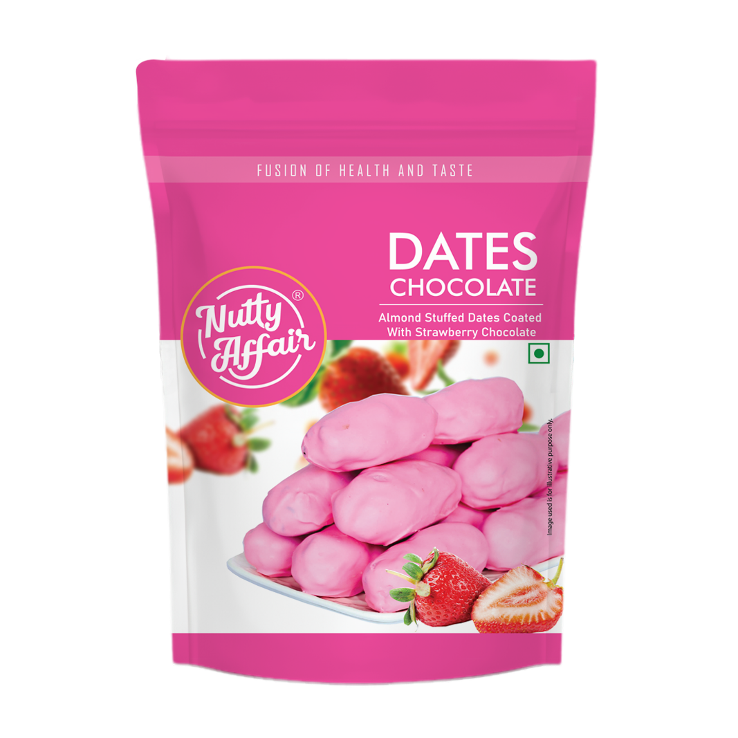 Dates Chocolate (Strawberry Chocolate) - 170g