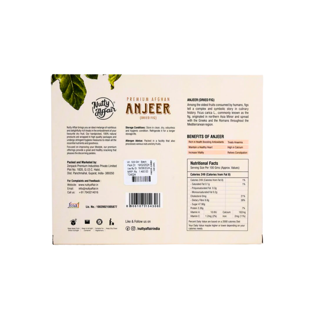 Anjeer Super Jumbo - 500 gm
