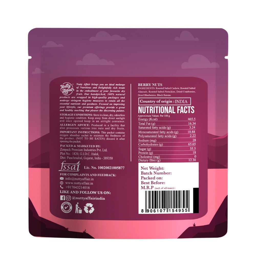 Nutty Affair Berry nuts(small) - 100 gm