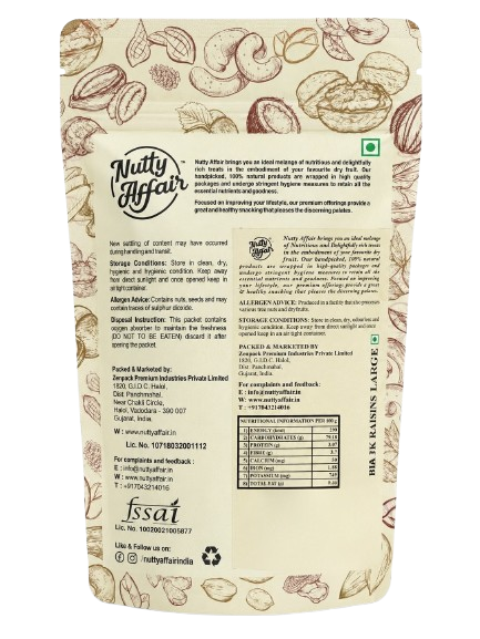 Black Afghan Raisins Large - 250g