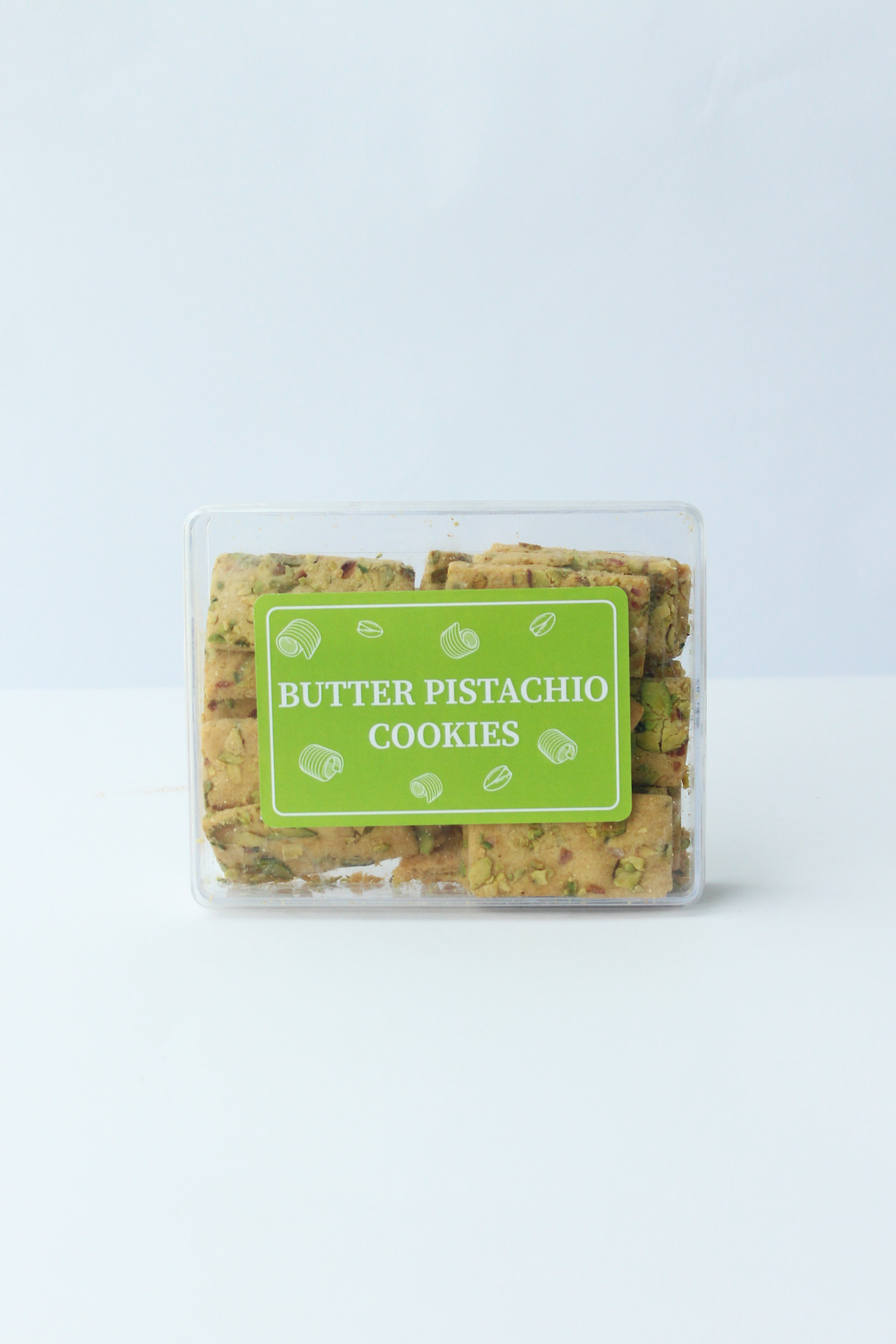 Butter Pistachio Cookies