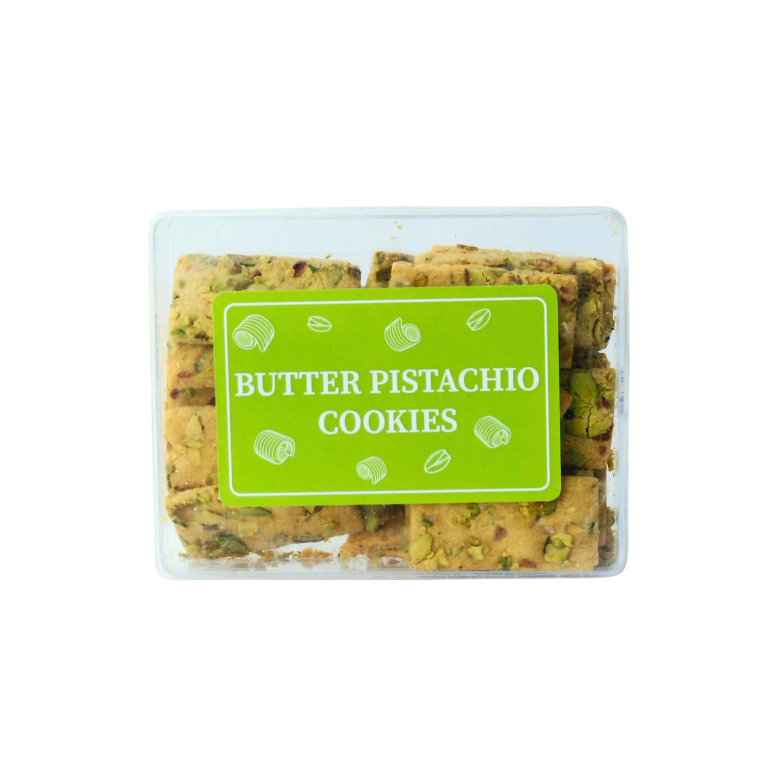 Butter Pistachio Cookies