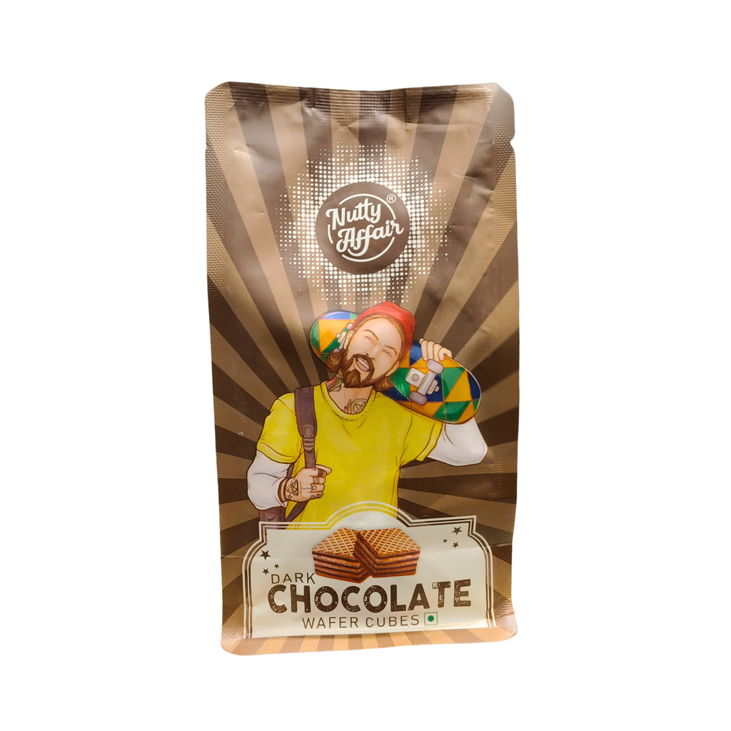 Dark Chocolate Wafer Cubes - 100 gm