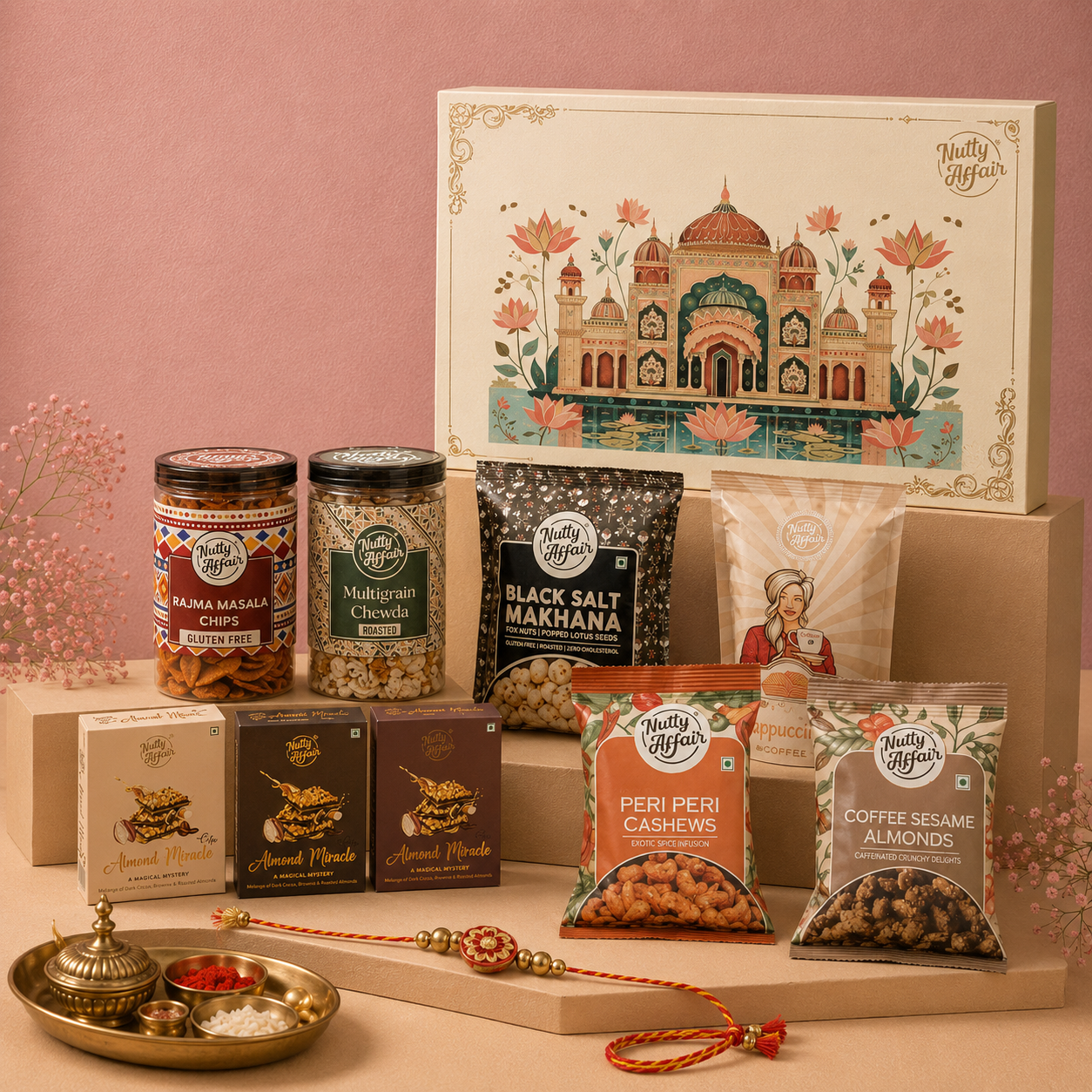 Hasi mazaak- Threads of togetherness rakhi box