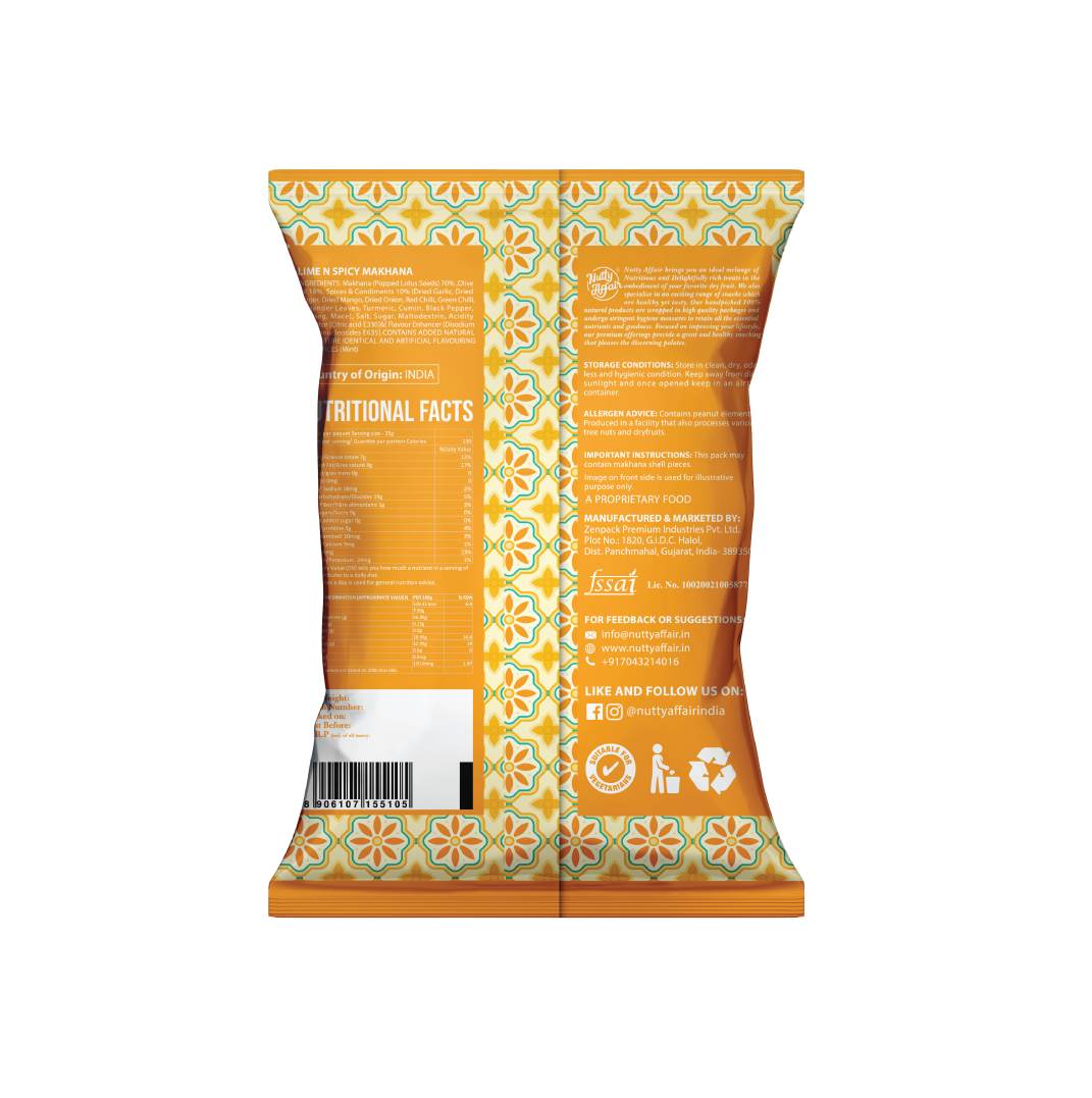 Lime and Spicy Makhana