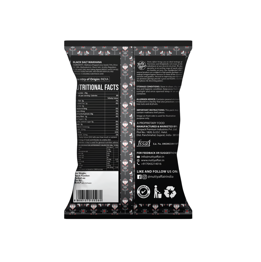 Black Salt Makhana