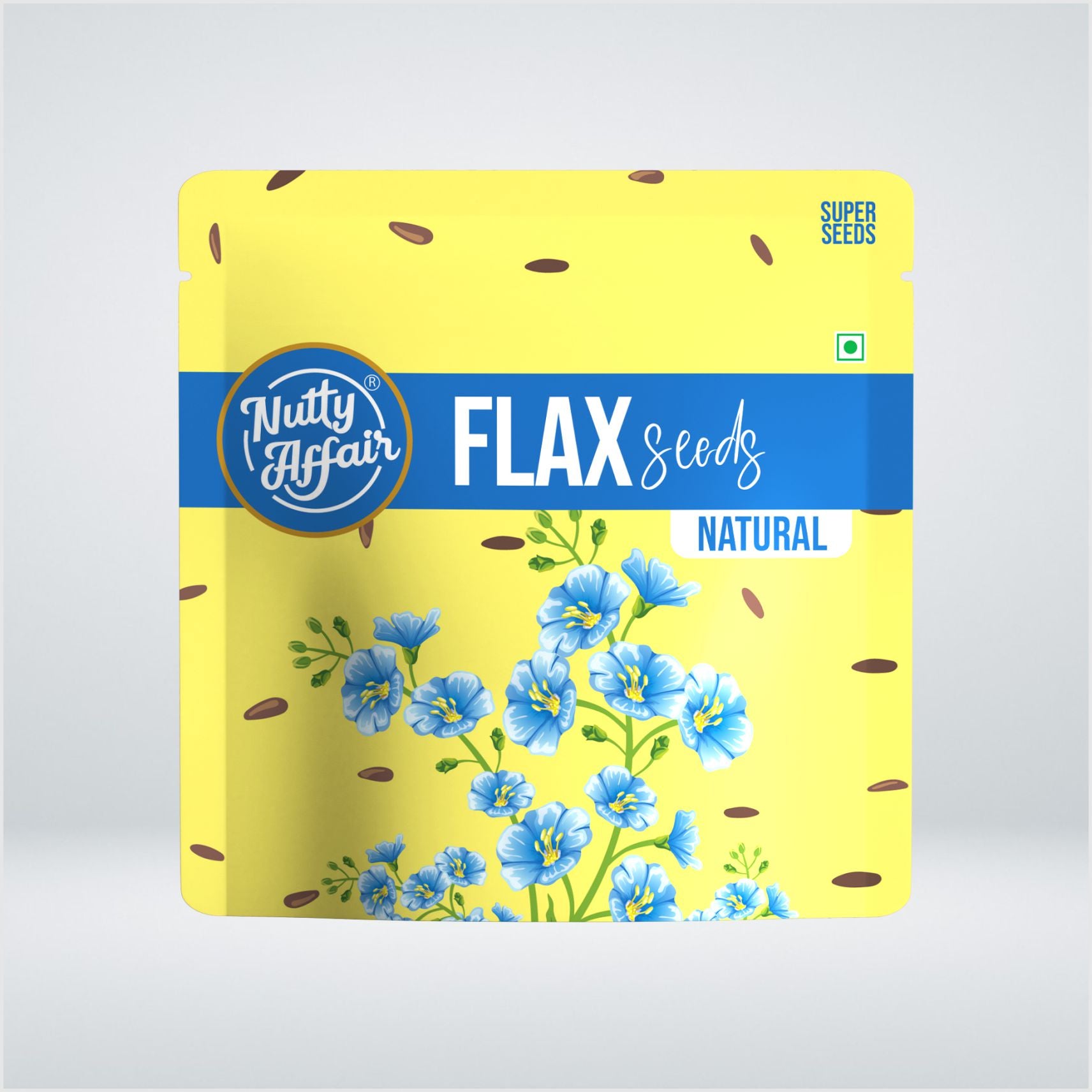 Natural Flax Seeds - 100 gm