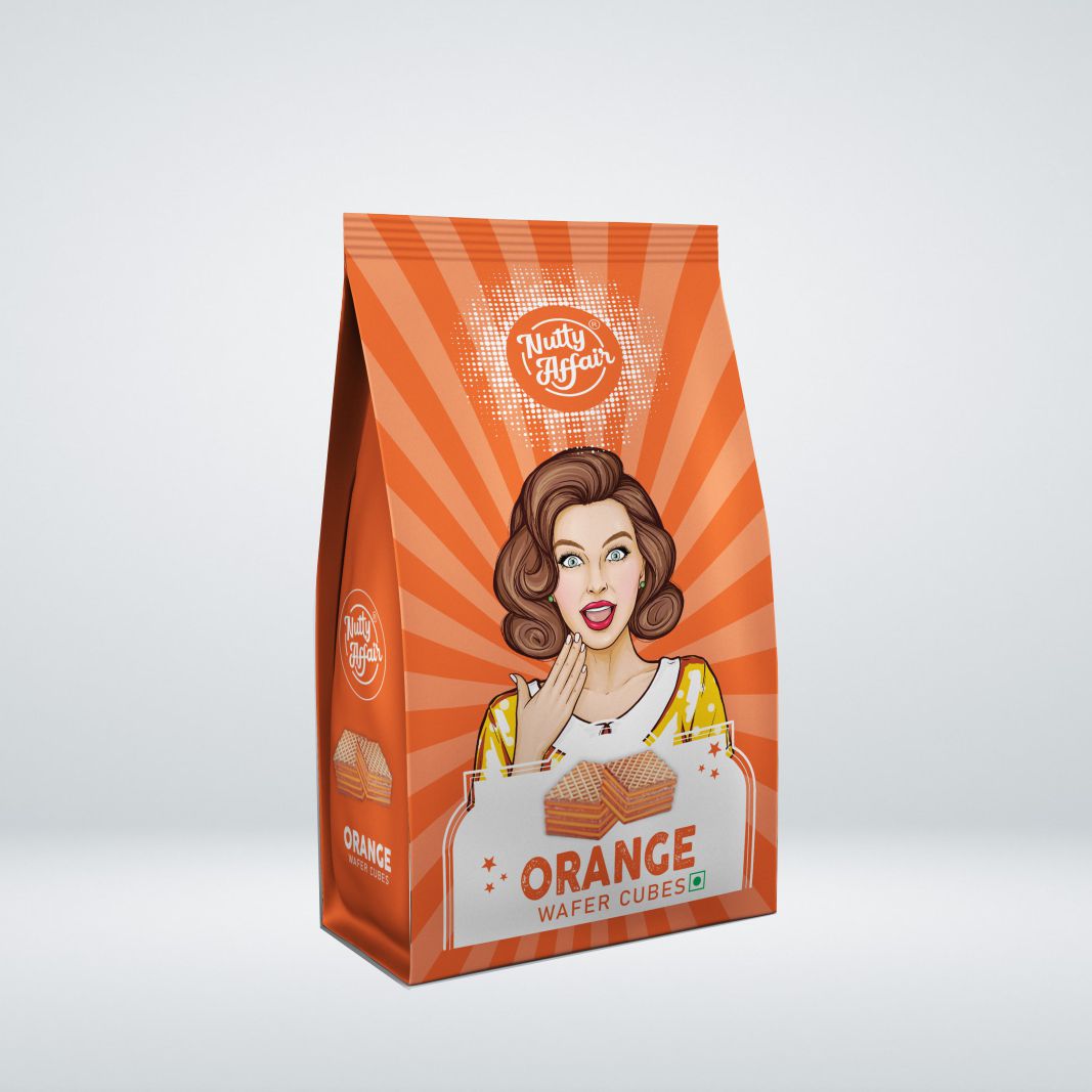 Orange Wafer Cubes - 100 gm