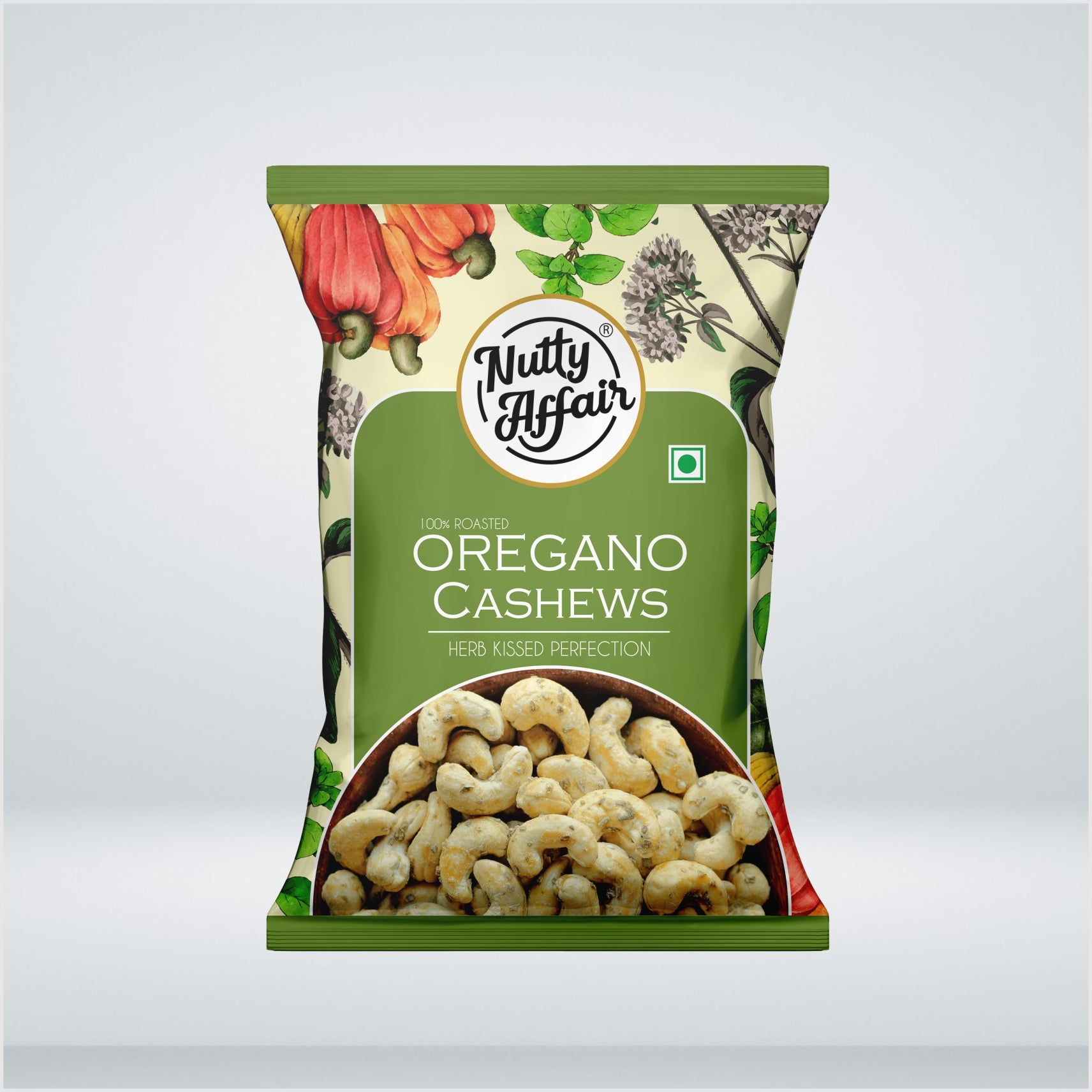 Oregano Cashews - 35 gm
