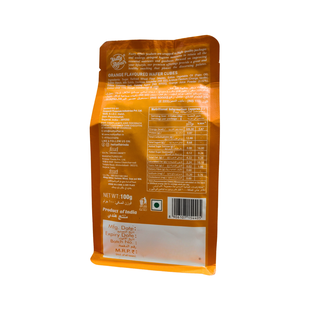 Orange Wafer Cubes - 100 gm