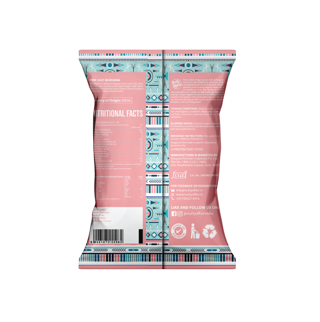 Pink Salt and Peper Makhana