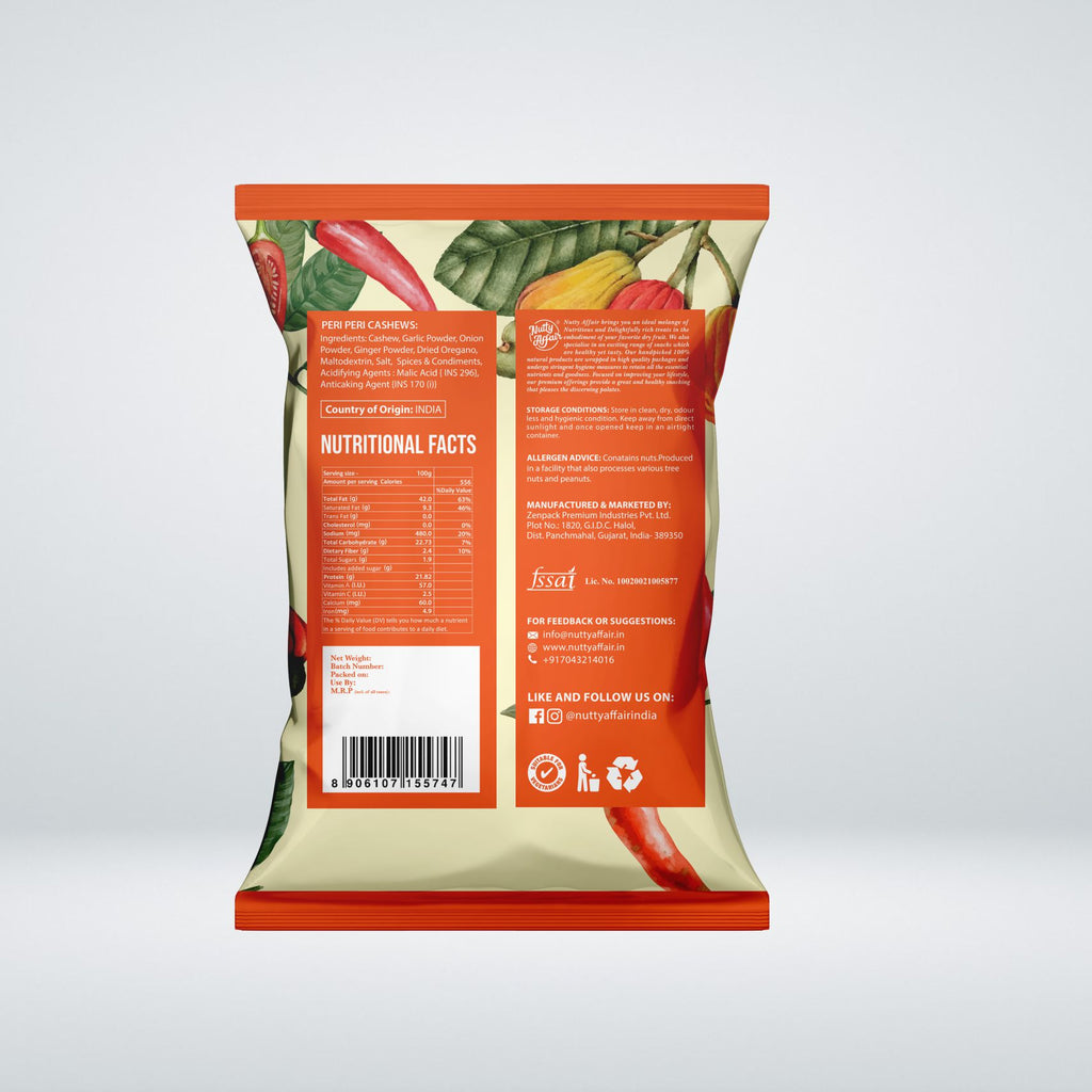 Peri Peri Cashews - 35 gm