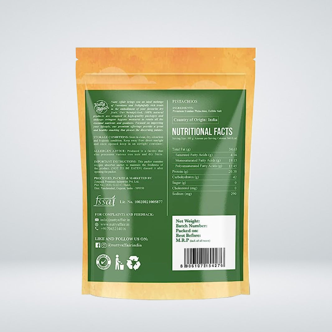 Pistachio Roasted and Salted - 200 gm