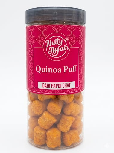 Quinoa Puff - Dahi Papdi Chat