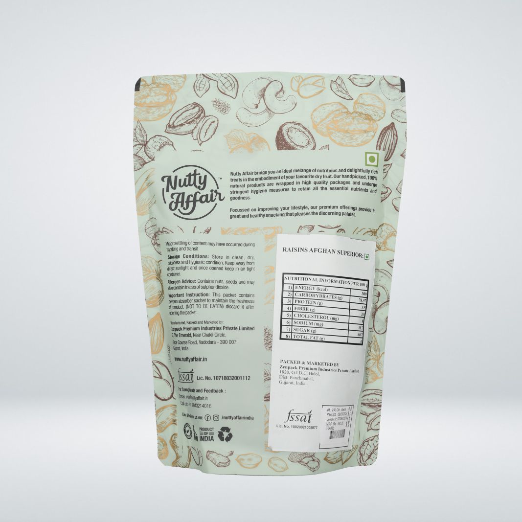 Raisins Afgan Superior - 250 gm