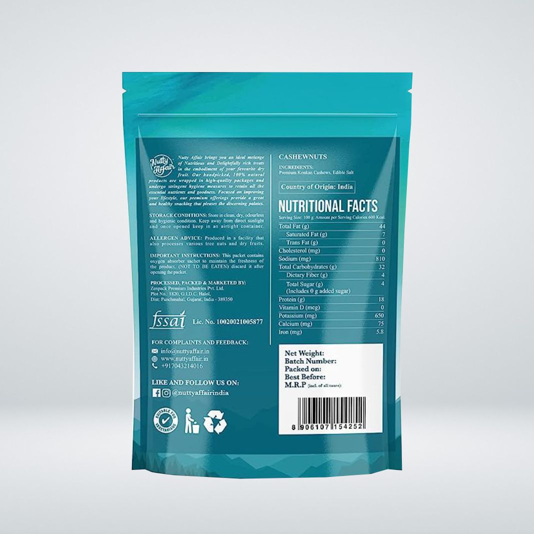 Cashews Roasted and Salted - 200 gm