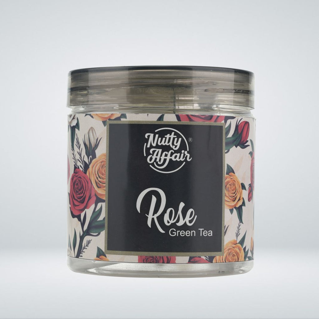 Rose Petal Green Tea - 50 gm