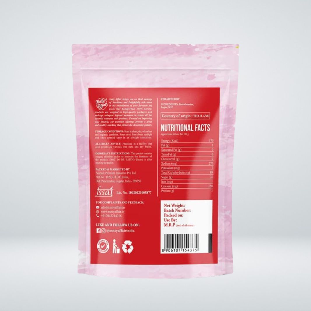 Strawberries Dried & Whole - 200 gm